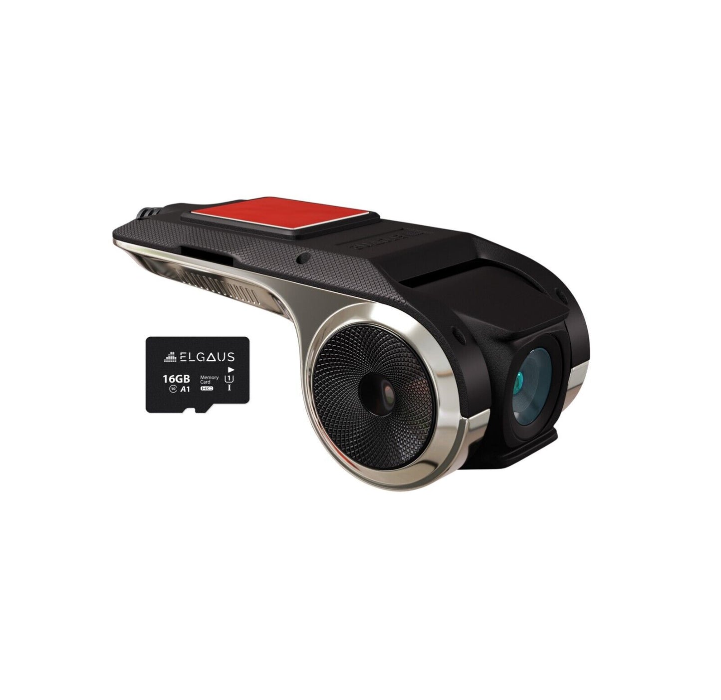 ELGAUS ES-DC2104 | Dashcam | G Sensor | 156° Weitwinkel | MicroSD inklusive |